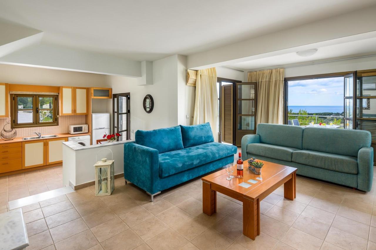 Aegean Blue Villa'S Kalathos Buitenkant foto
