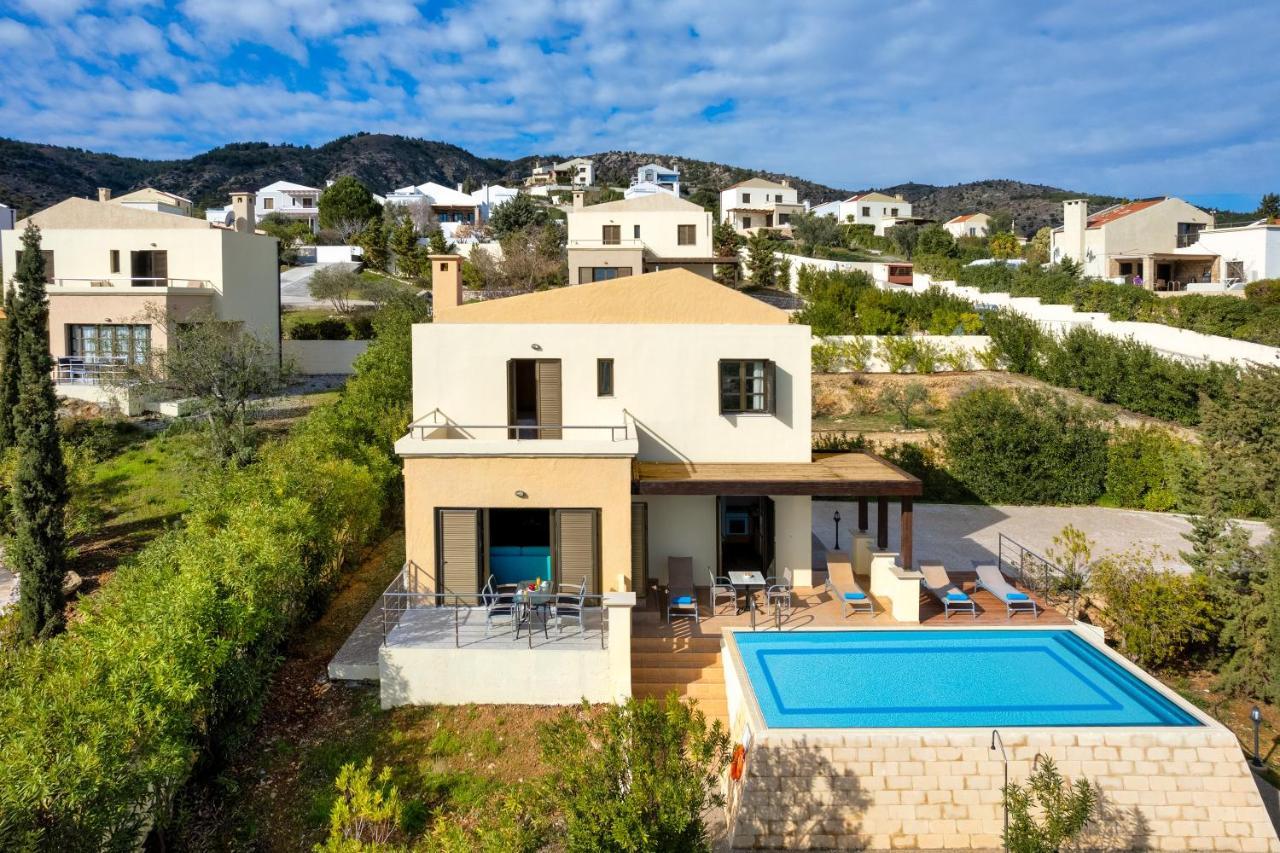Aegean Blue Villa'S Kalathos Buitenkant foto