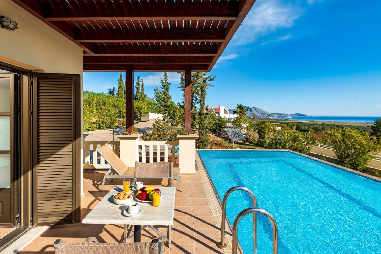 Aegean Blue Villa'S Kalathos Buitenkant foto
