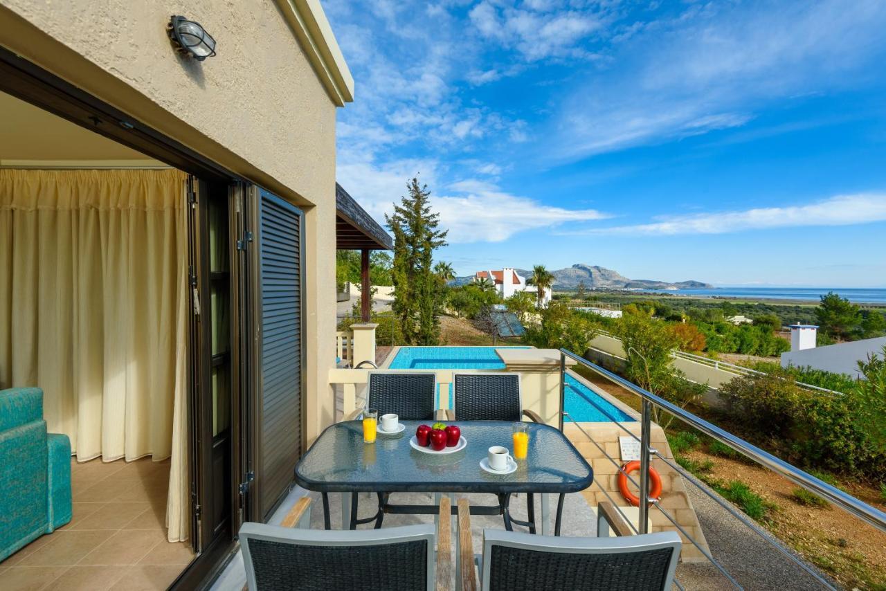 Aegean Blue Villa'S Kalathos Buitenkant foto