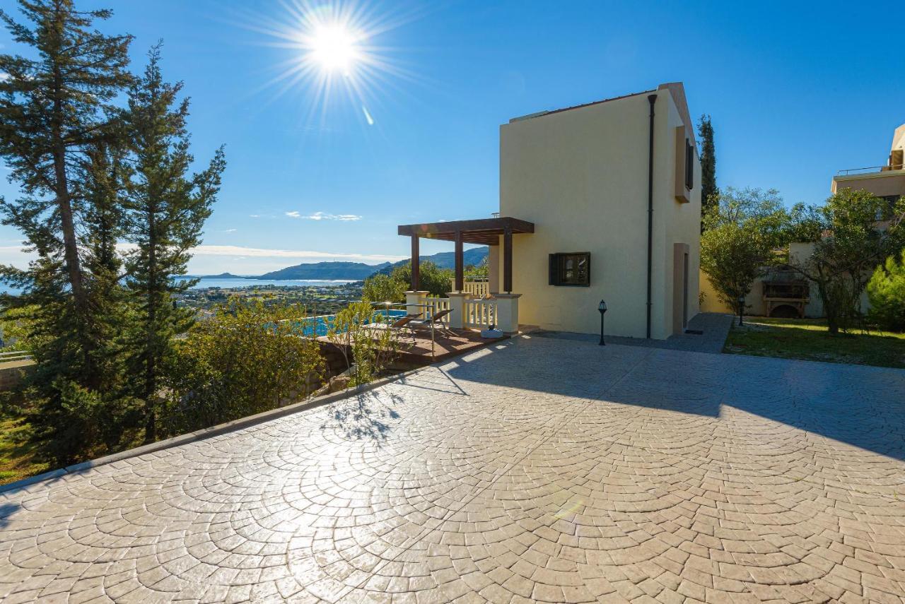 Aegean Blue Villa'S Kalathos Buitenkant foto