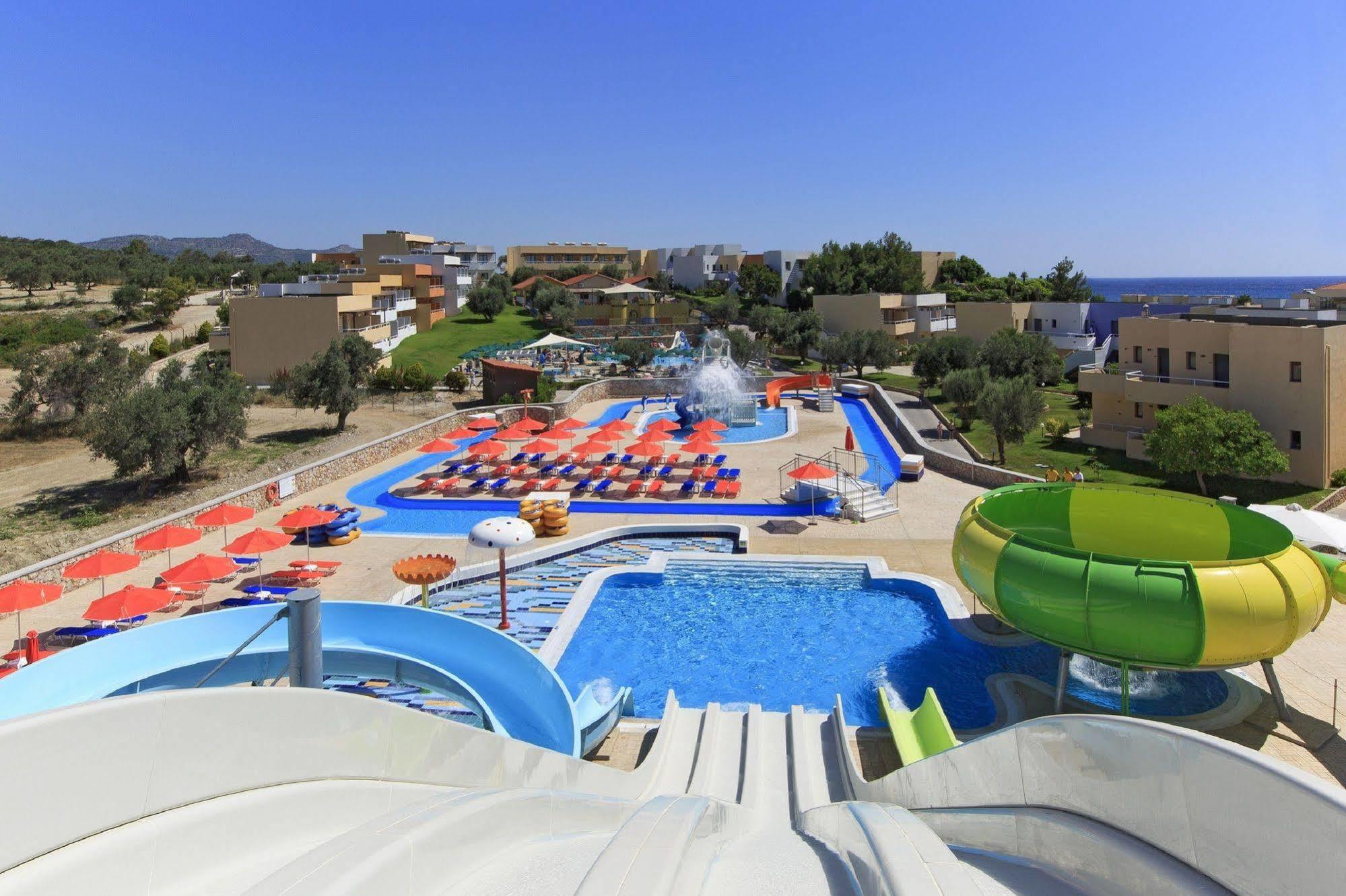 Aegean Blue Villa'S Kalathos Buitenkant foto